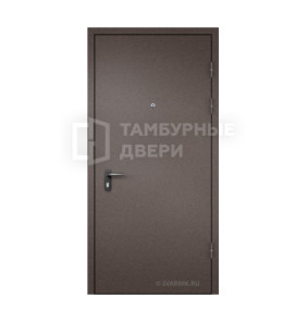 Дверь тамбурная глухая в подъезд порошок — скелет ТД-5